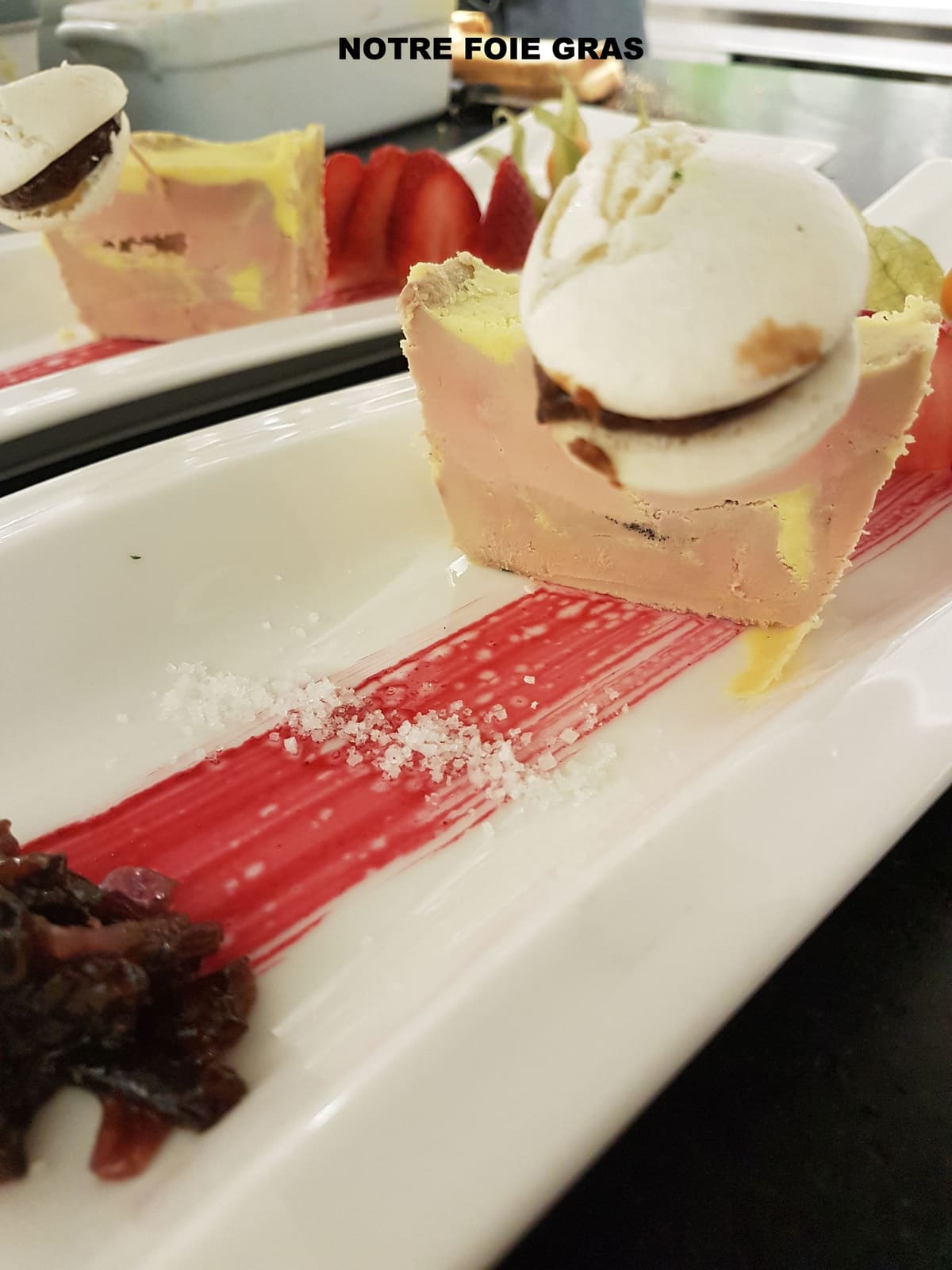 Foie gras maison et chutney